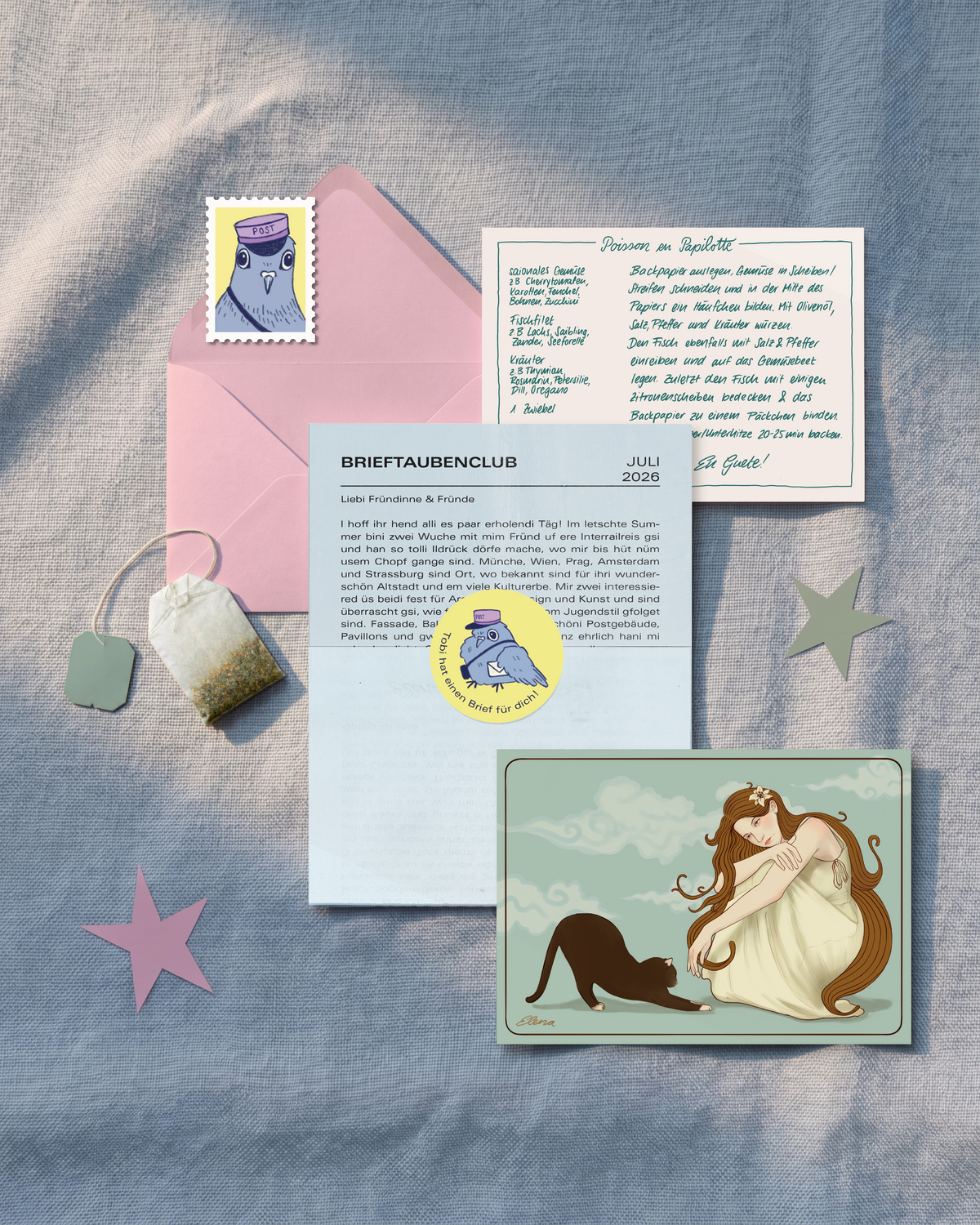 Brieftaubenclub - Monatsabo